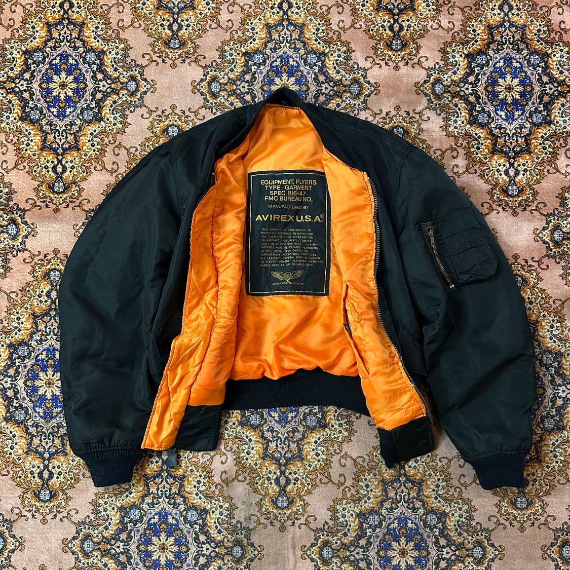 90s Avirex Reversible Ma-1 상품이미지3