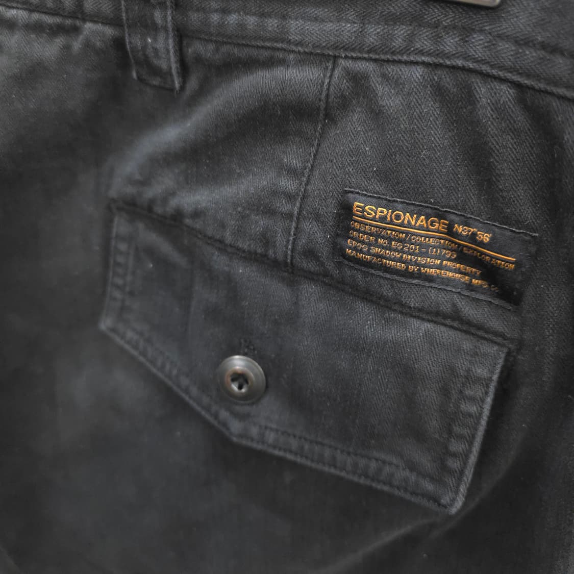  [ESPIONAGE] Battle Pants Black 상품이미지4