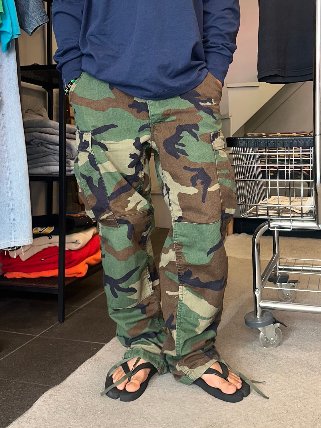 90‘s Military Woodland BDU cargo pants 상품이미지1