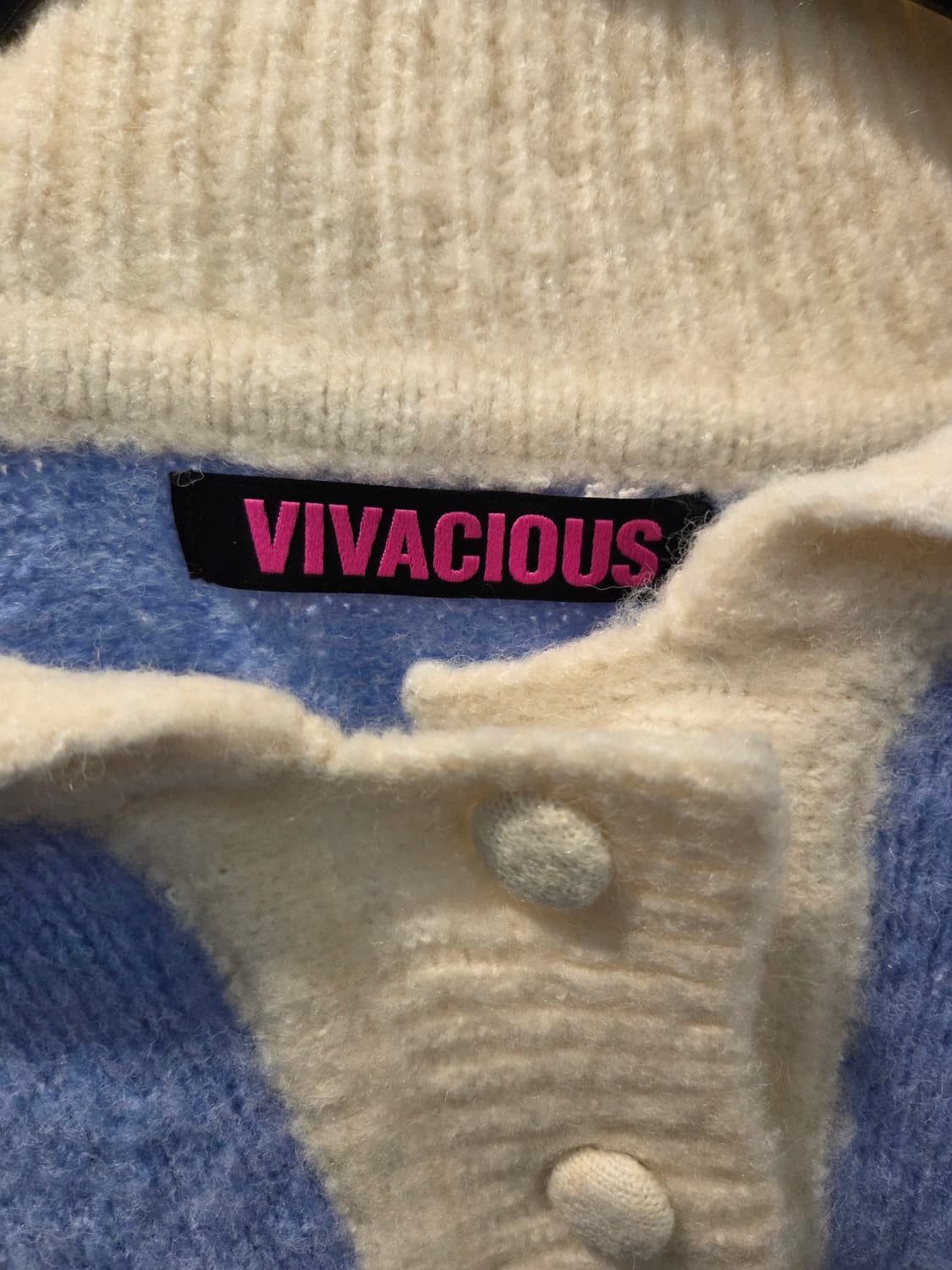 비바셔츠 카라넥크롭니트 상품이미지3