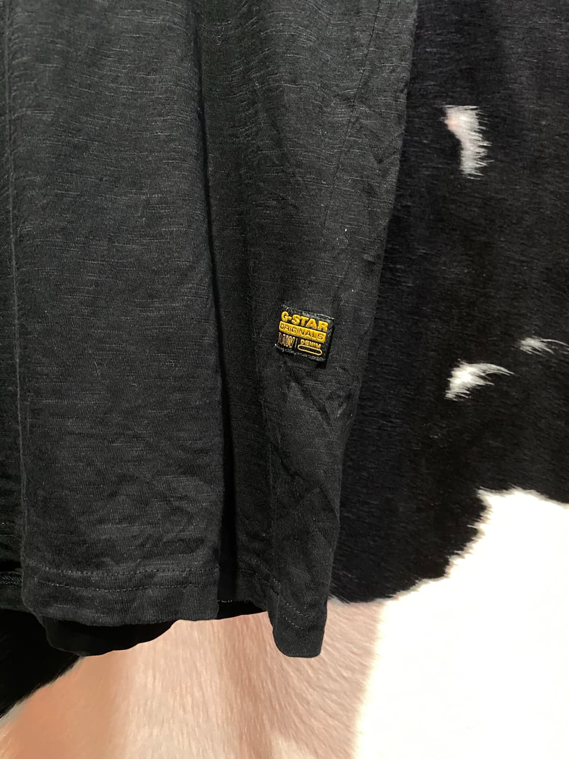 G-star Raw 로고 프린팅 패치 디테일 반팔 티셔츠 상품이미지6