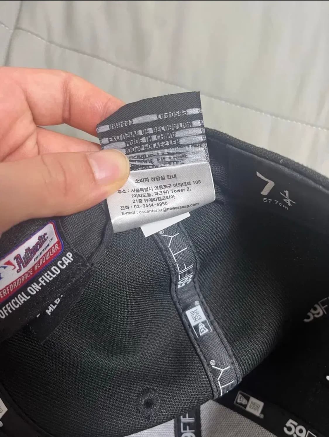 뉴에라 시카고 화이트삭스 볼캡 블랙 714 상품이미지3