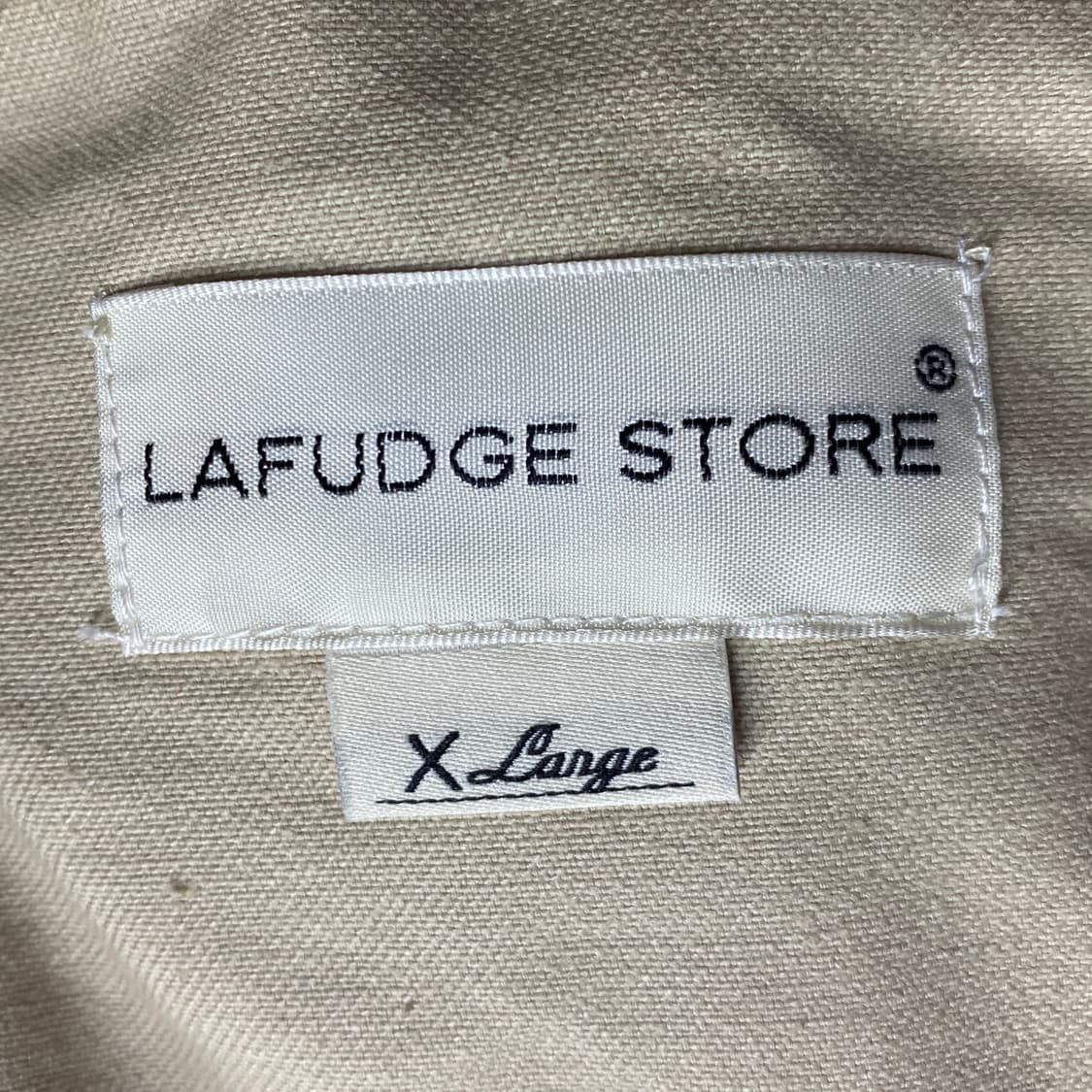 라퍼지스토어 아이보리 피쉬테일 야상 자켓 B4113 상품이미지3