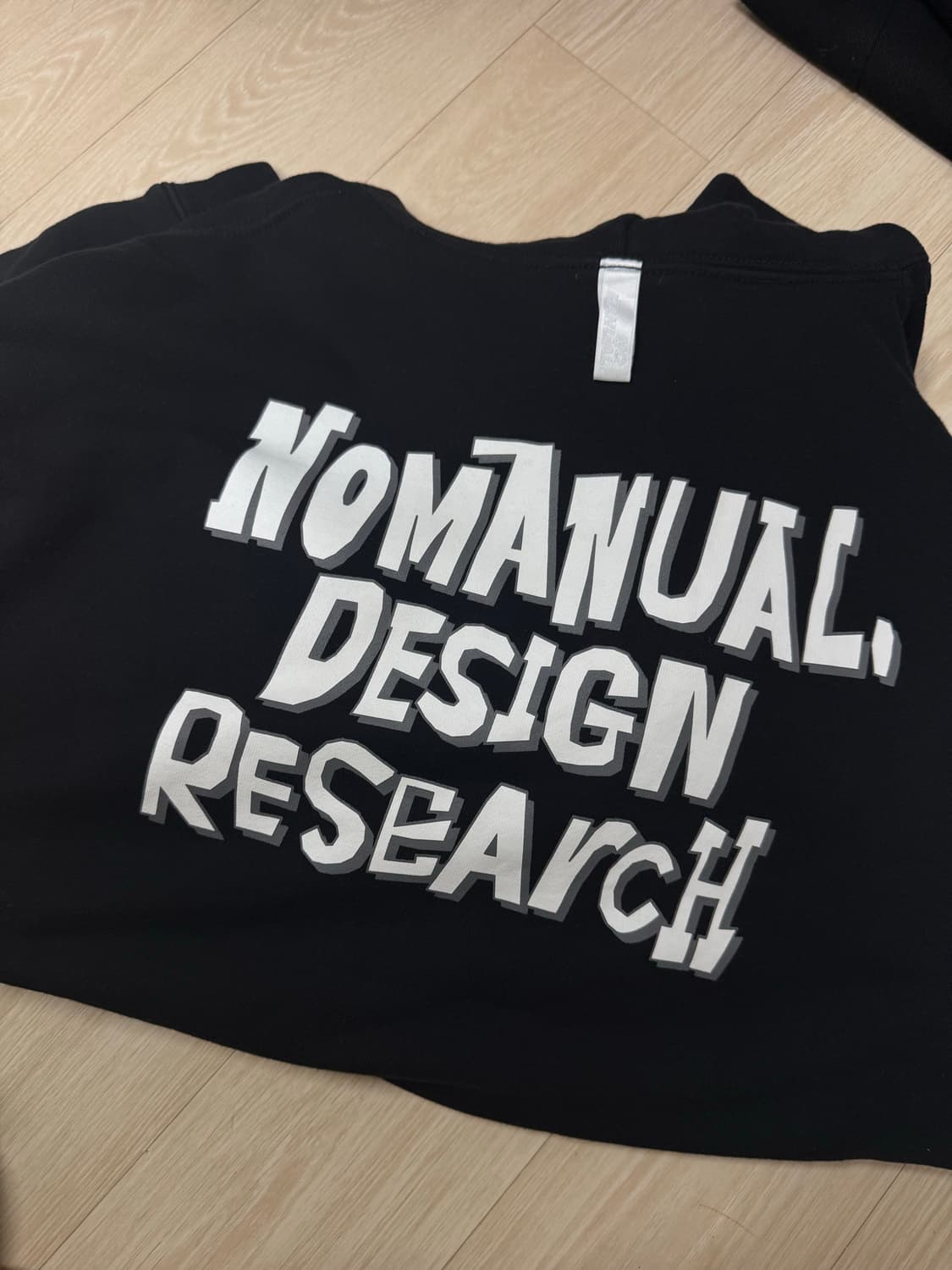 노메뉴얼 후드티 상품이미지2