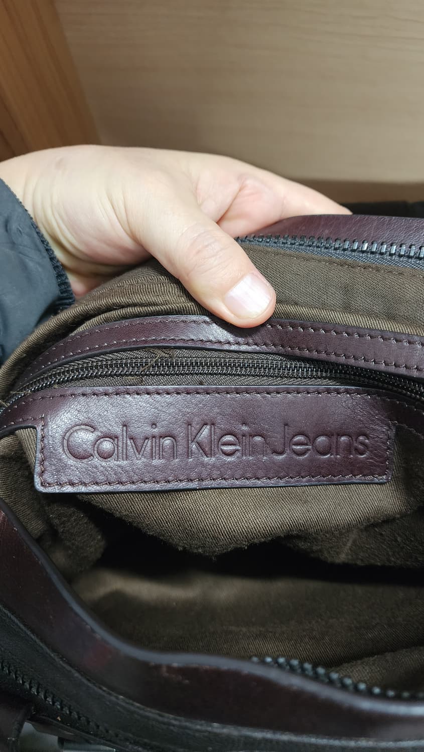 캘빈클라인 빈티지 가죽서류가방 상품이미지4