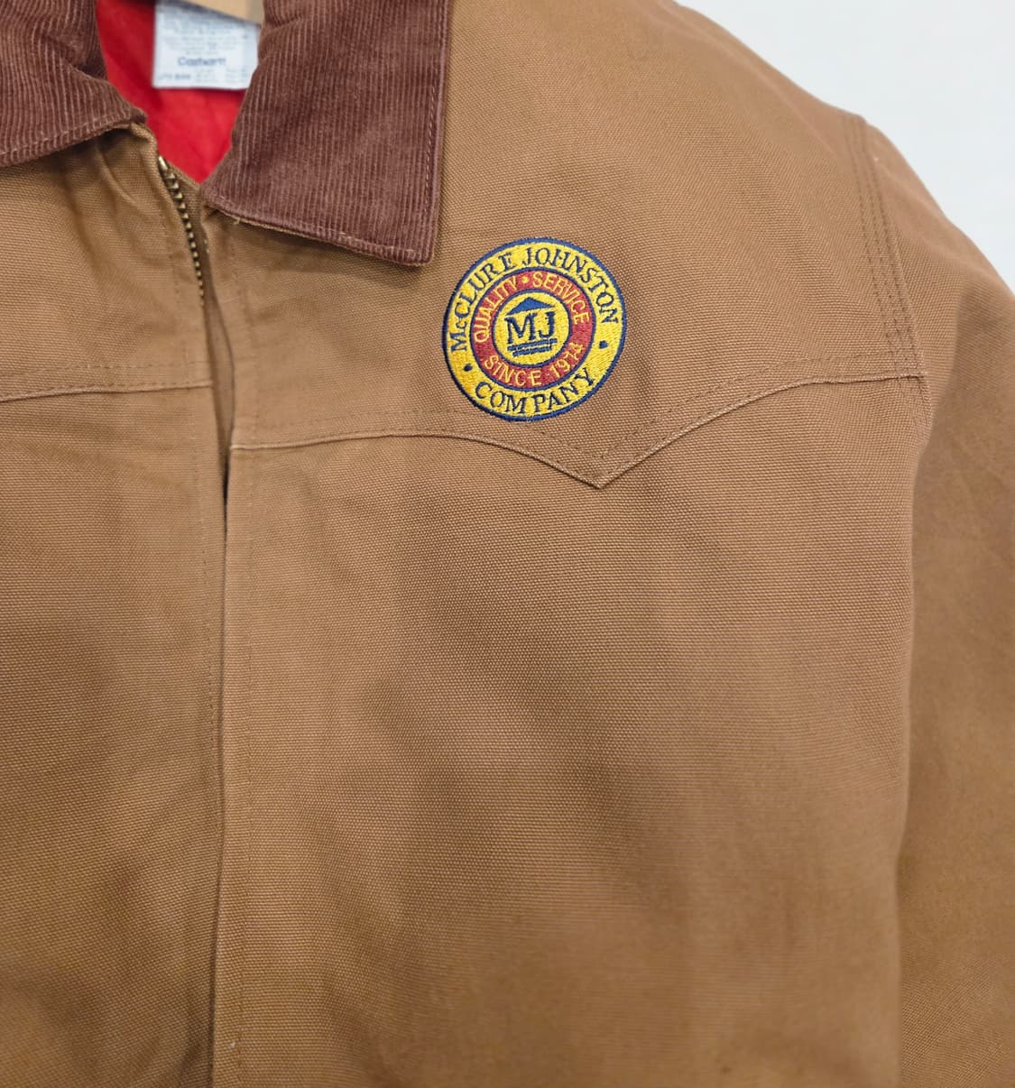  [희귀/레드퀼팅]00's Carhartt J13 싼타페자켓 상품이미지4