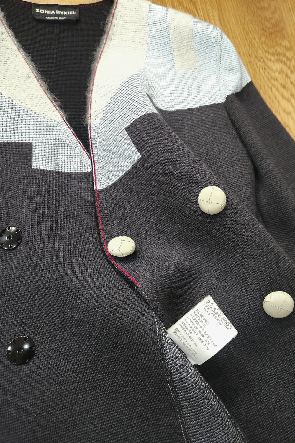 소니아 리키엘 더블브레스트 니트자켓S 상품이미지7