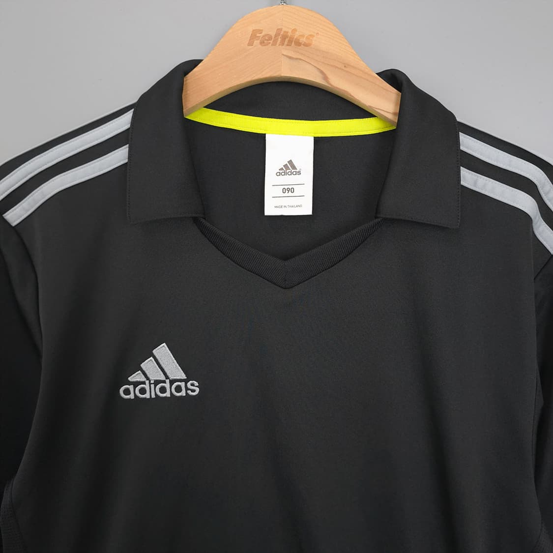 아디다스 삼선로고 축구 기능성 긴팔 카라티 상품이미지2