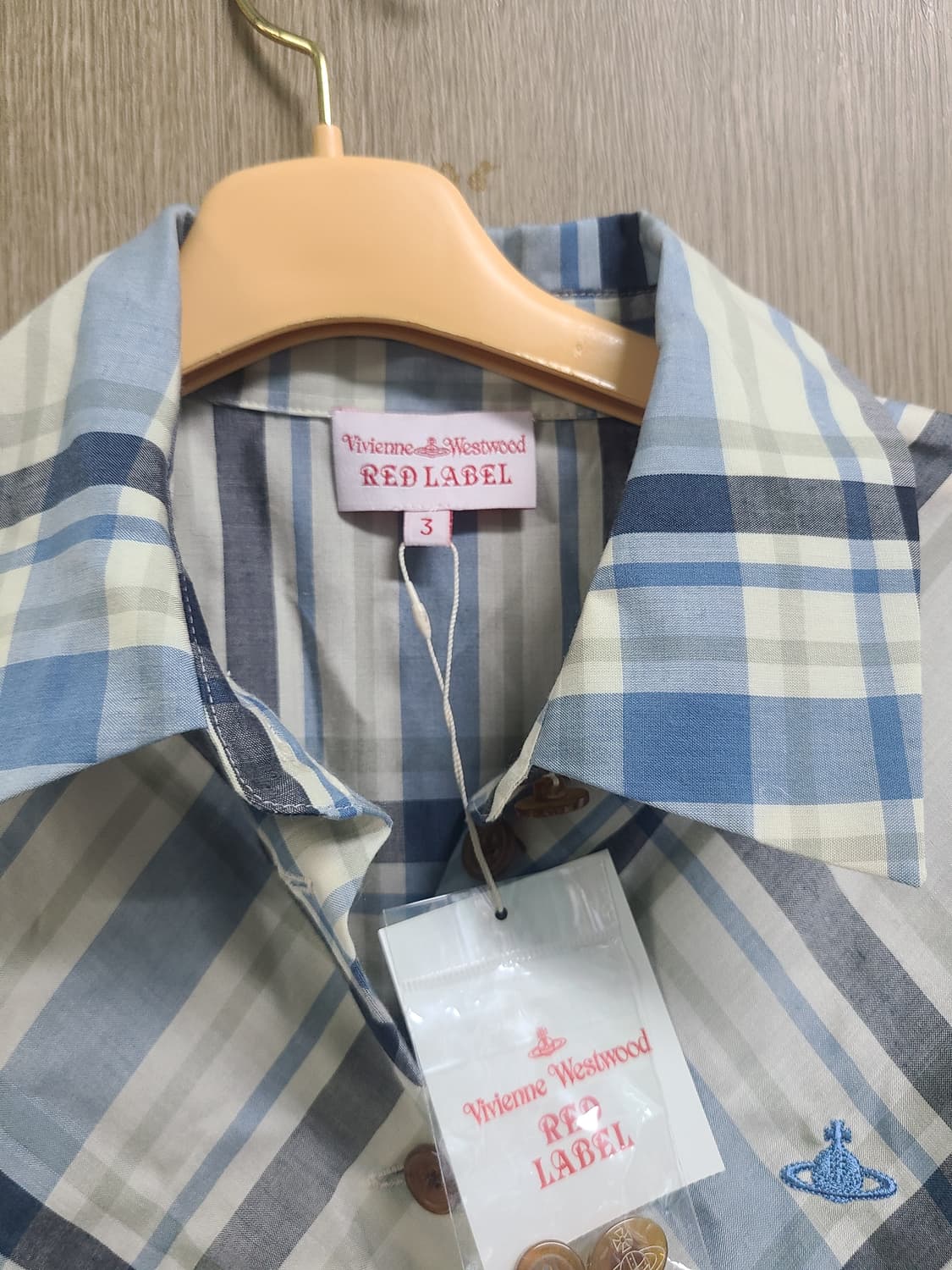 비비안웨스트우드 체크 반팔 원피스 3 상품이미지2