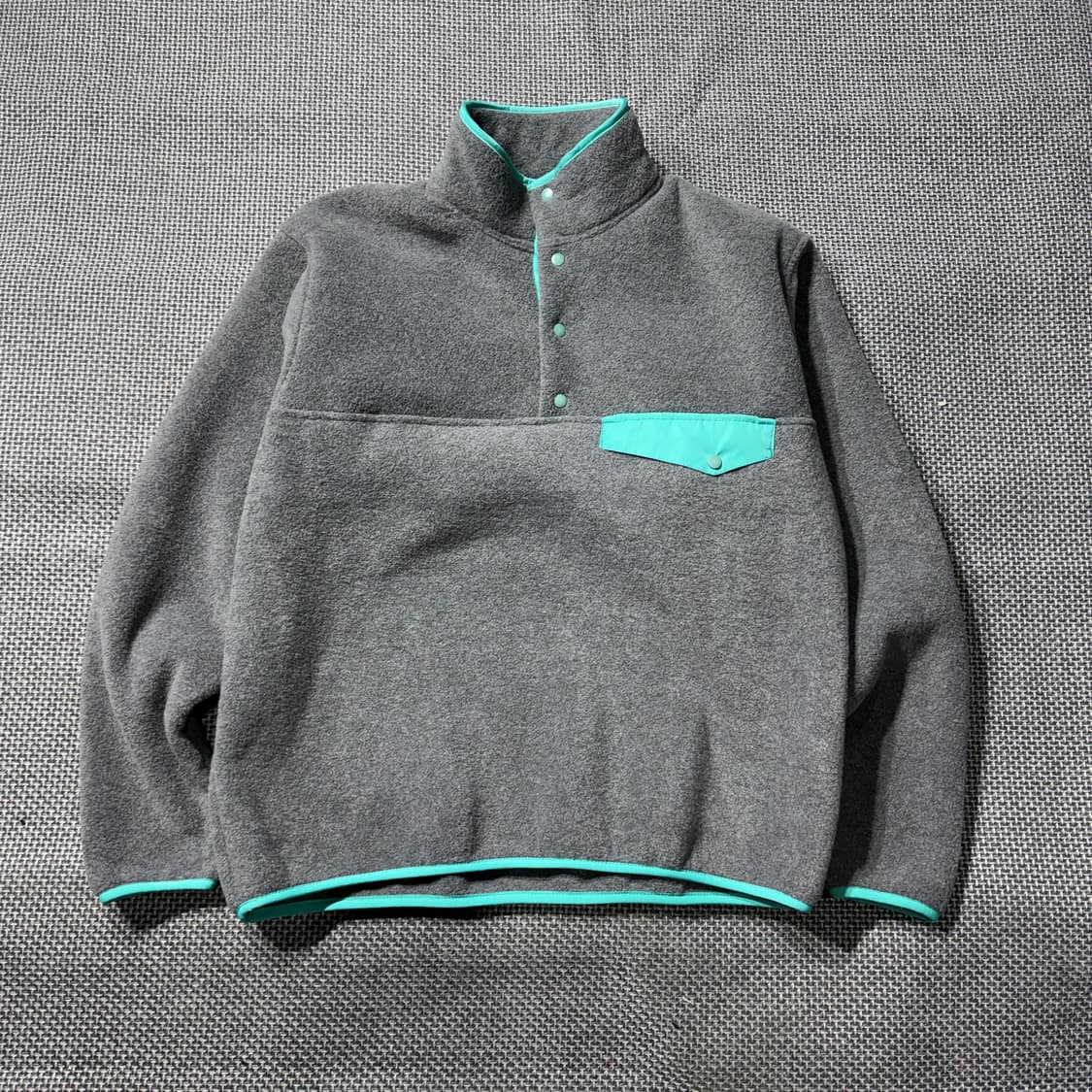 (새상품) 빈티지 아웃도어 플리스 스냅티 상품이미지2