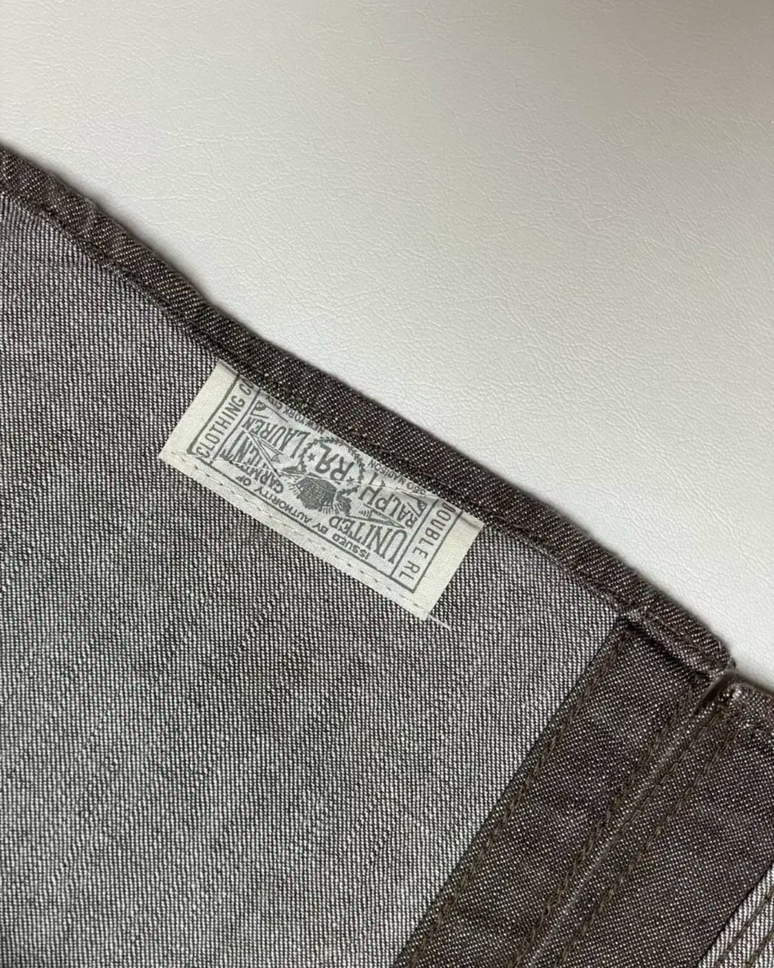 RRL] 브라운 데님 워크셔츠 상품이미지8