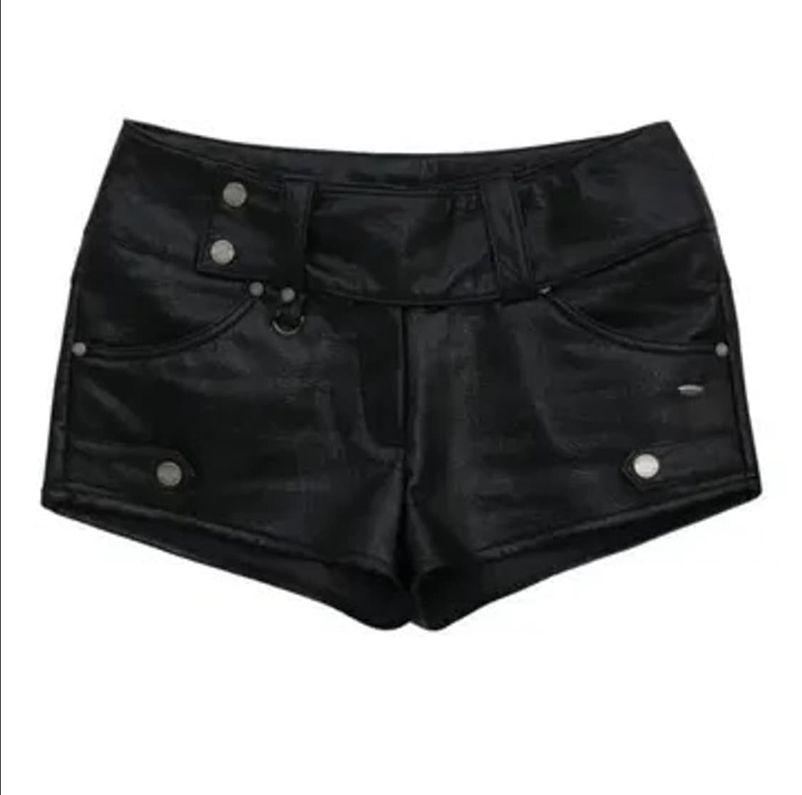 보헤미안 서울 모터 사이클 레더 쇼츠 상품이미지1