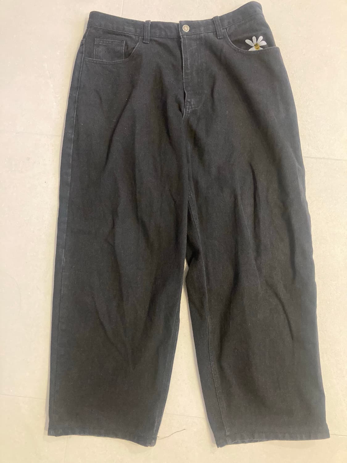 LABROS 데이지 블랙 데님 L사이즈 상품이미지1