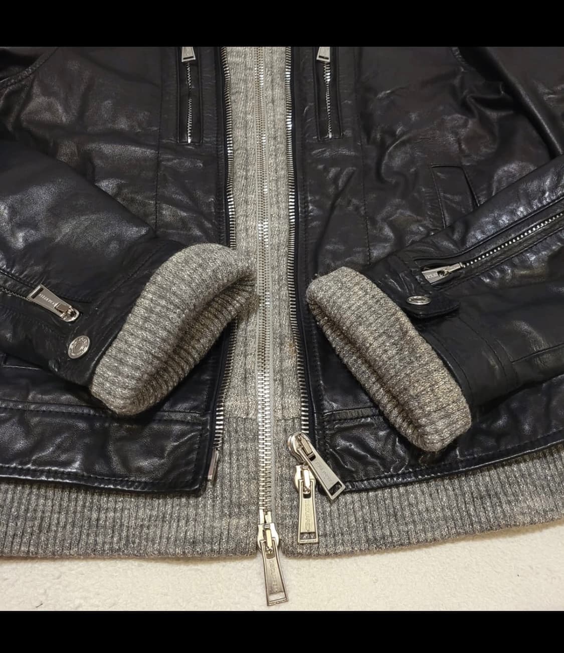 디스퀘어드2송아지가죽자켓 48 상품이미지5