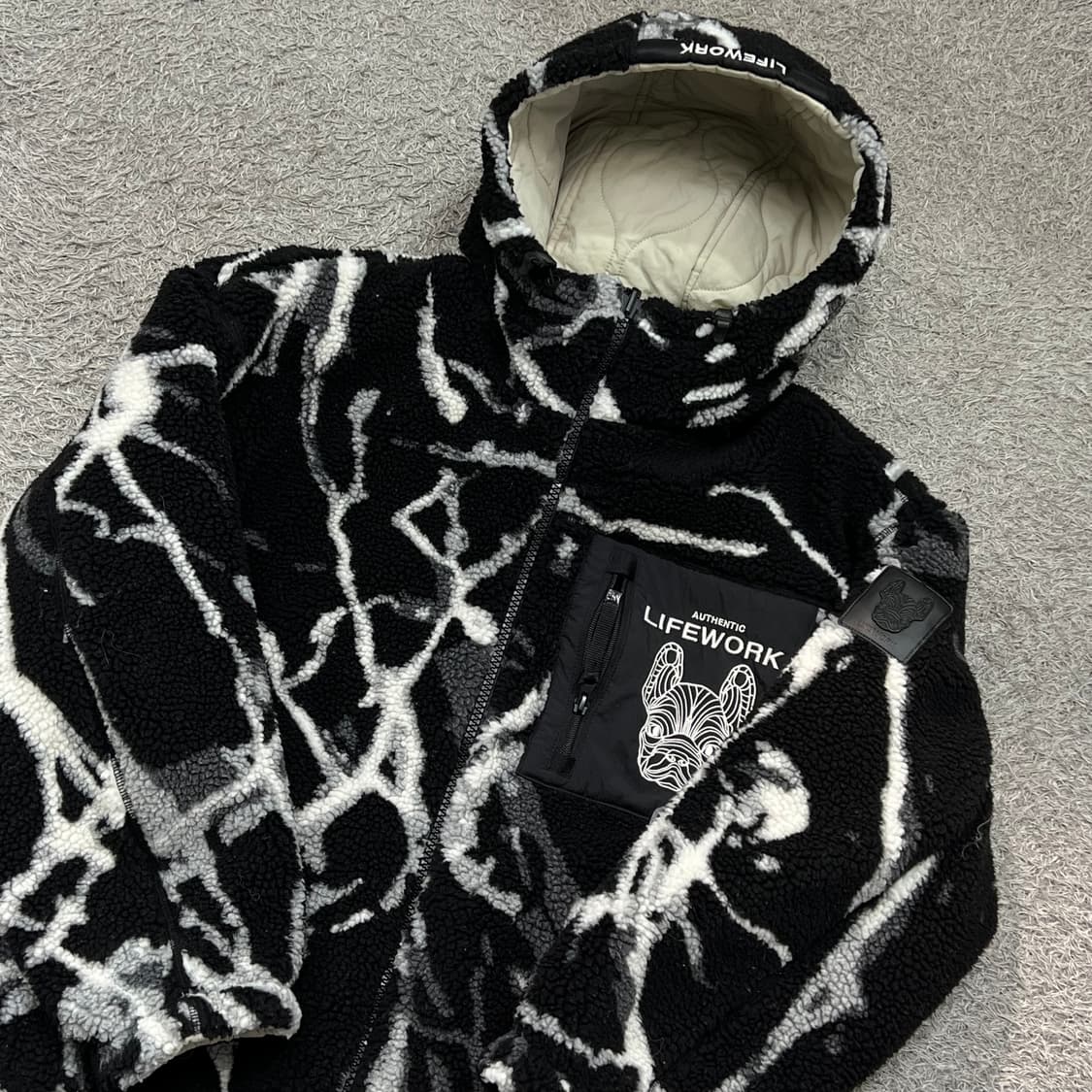 [90-95] 라이프워크 리버시블 후리스 상품이미지1