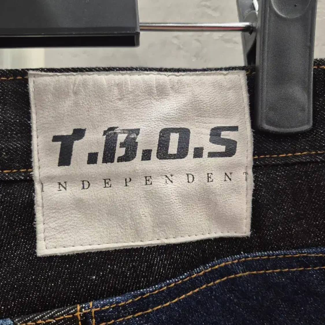T.B.O.S 인디펜던트 패치워크 데님 팬츠 상품이미지4