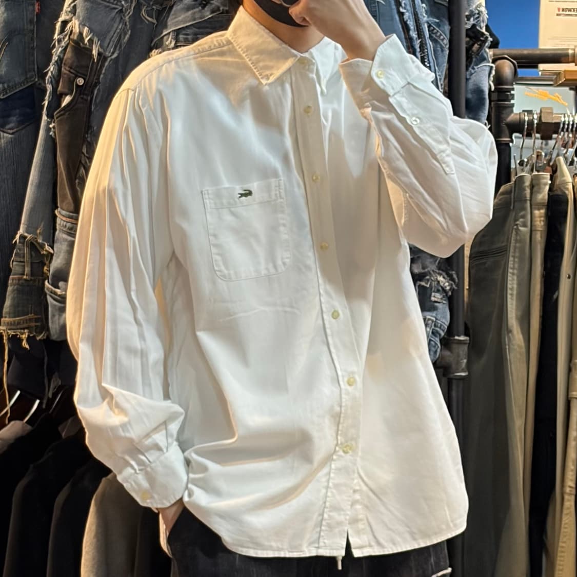 [NO.9] 라코스테 화이트 셔츠 상품이미지4