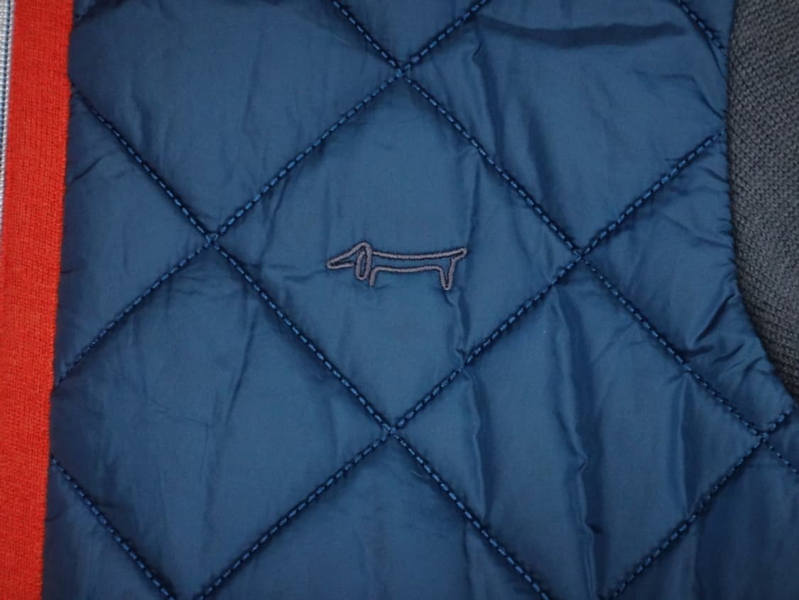 (95) 루이까스텔 골프 남성 니트 소매 패딩 집업 상품이미지5