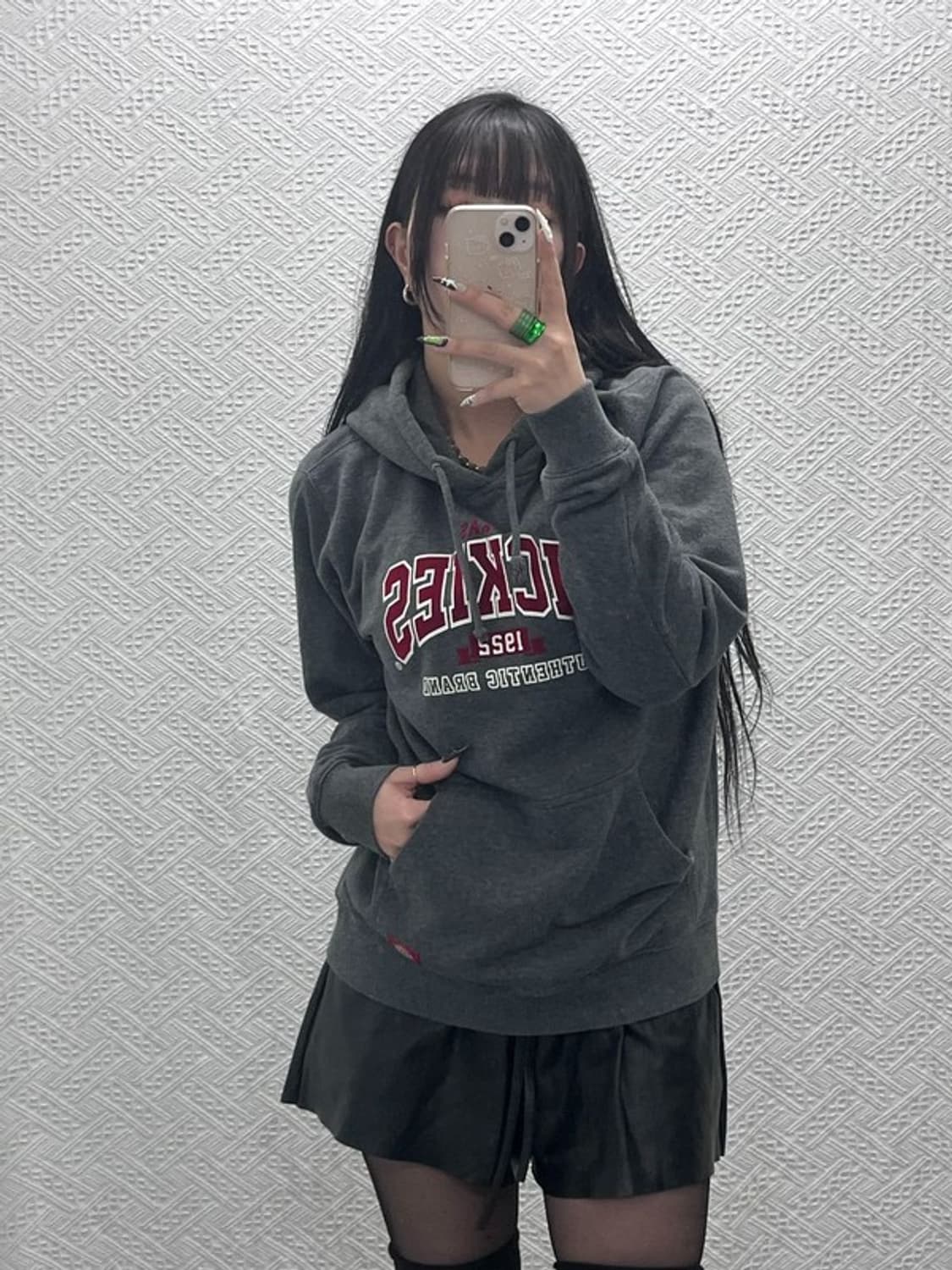 디키즈 올드스쿨 빈티지 캐주얼 스펠아웃 후드티 M C08693 상품이미지2