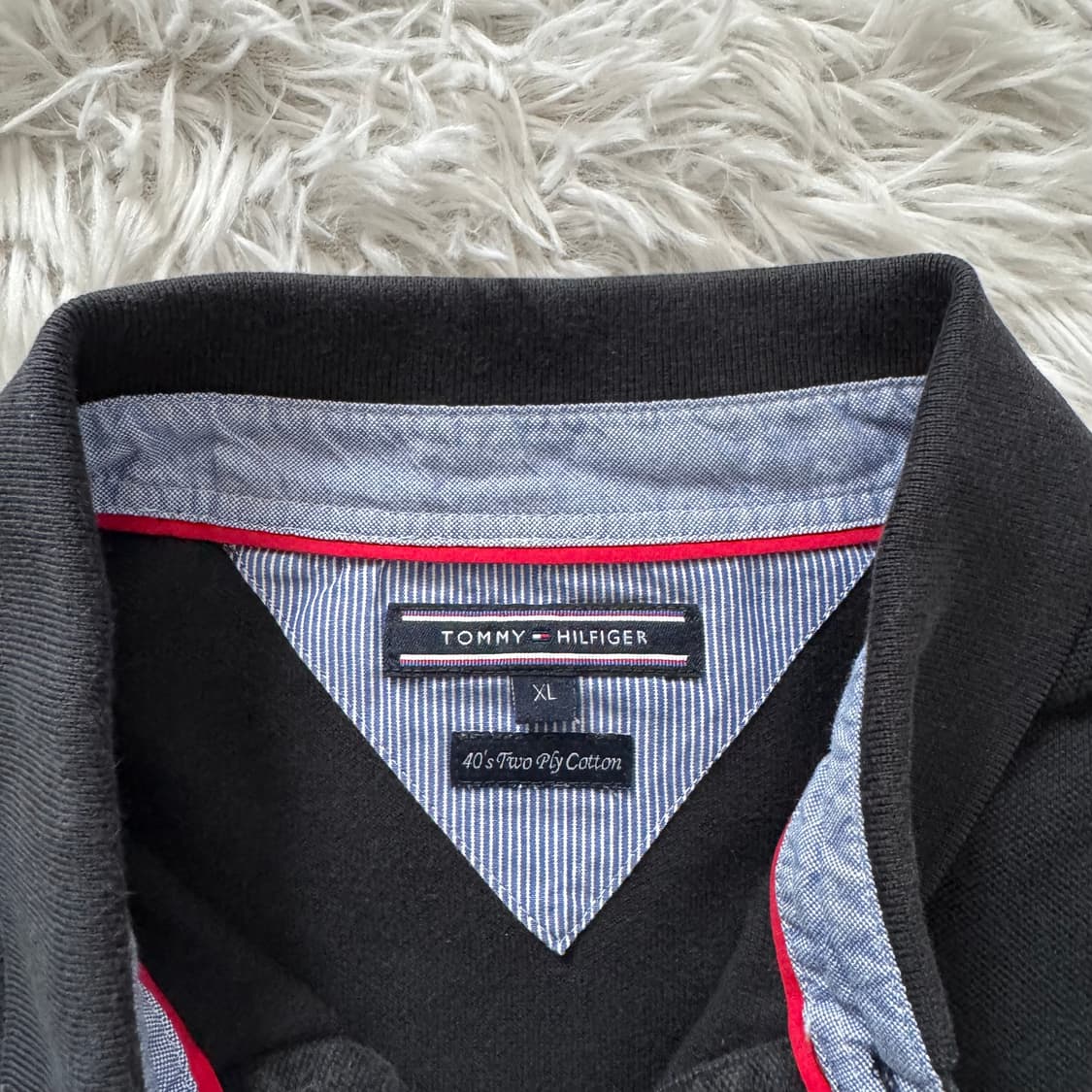 TOMMY HILFIGER 일본빈티지 카라티 타미 빈티지카라티 타미반팔 상품이미지4