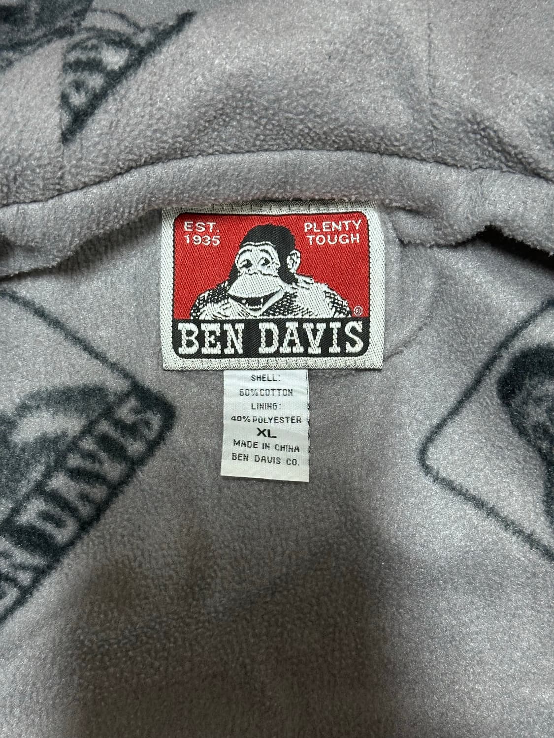 벤데이비스 후드 워크 자켓 블랙 XL 상품이미지3