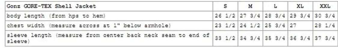 슈프림 곤즈 고어텍스 쉘 자켓 블랙 상품이미지3