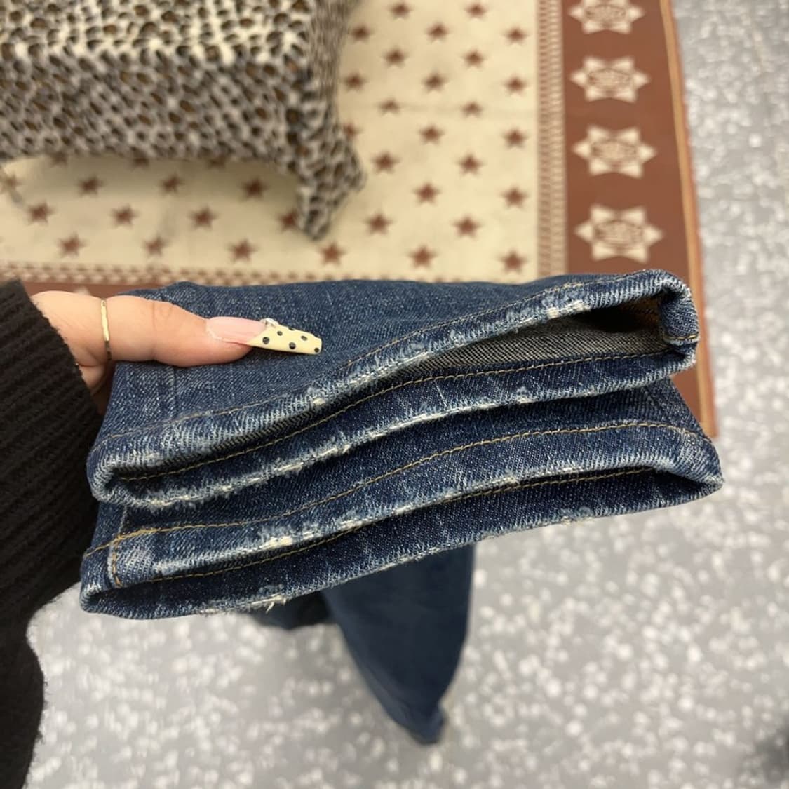 돌체앤가바나 모던시크 캐주얼 힙패치 스키니 데님팬츠 30인치 C09725 상품이미지8