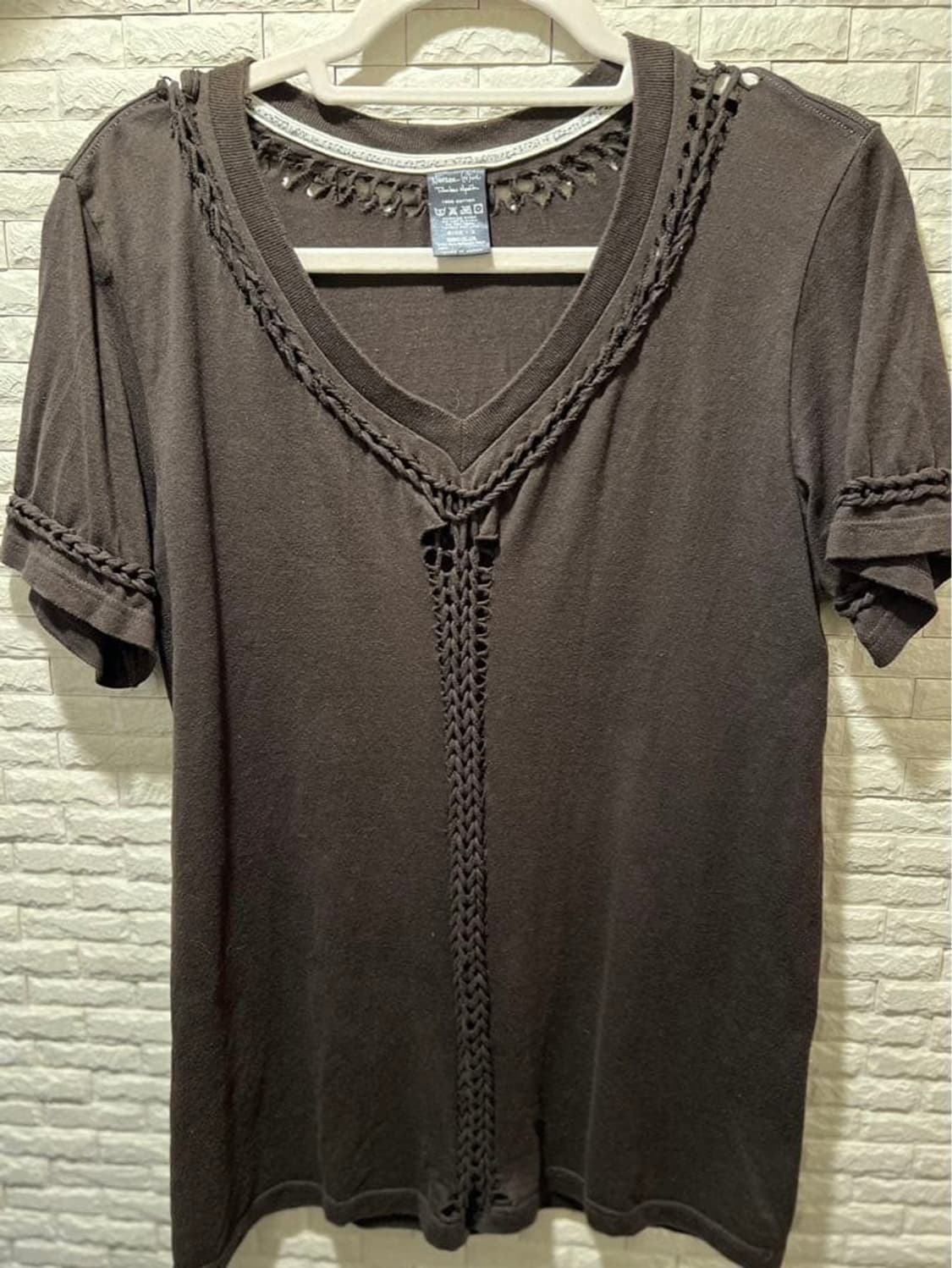 Numbernine 00s braided T-shirt 상품이미지1