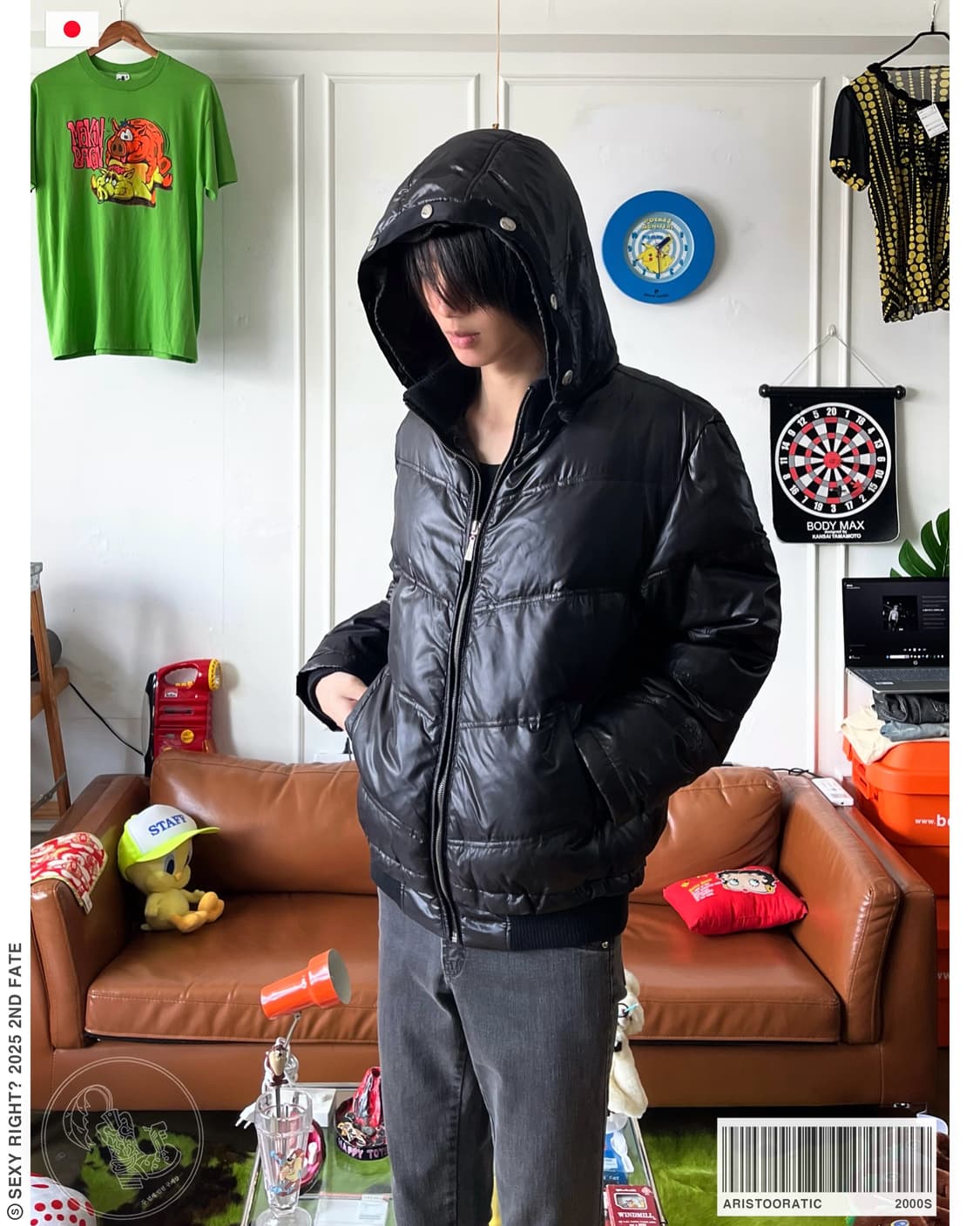 90-00s UGIZ Japan Y2K Duck Down Padding 상품이미지1