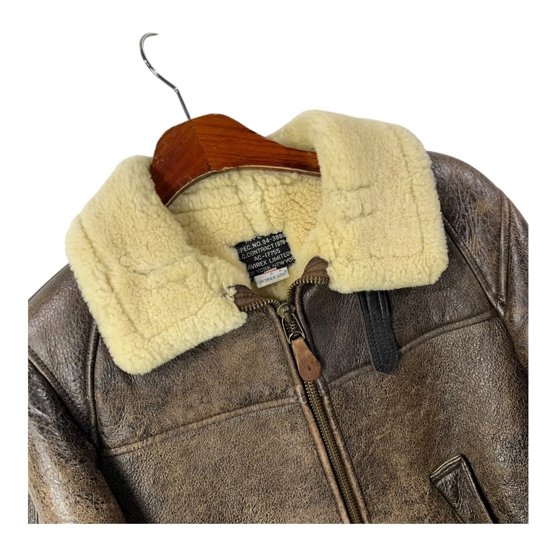 [Avirex] 아비렉스 USA B-6 무스탕 상품이미지3