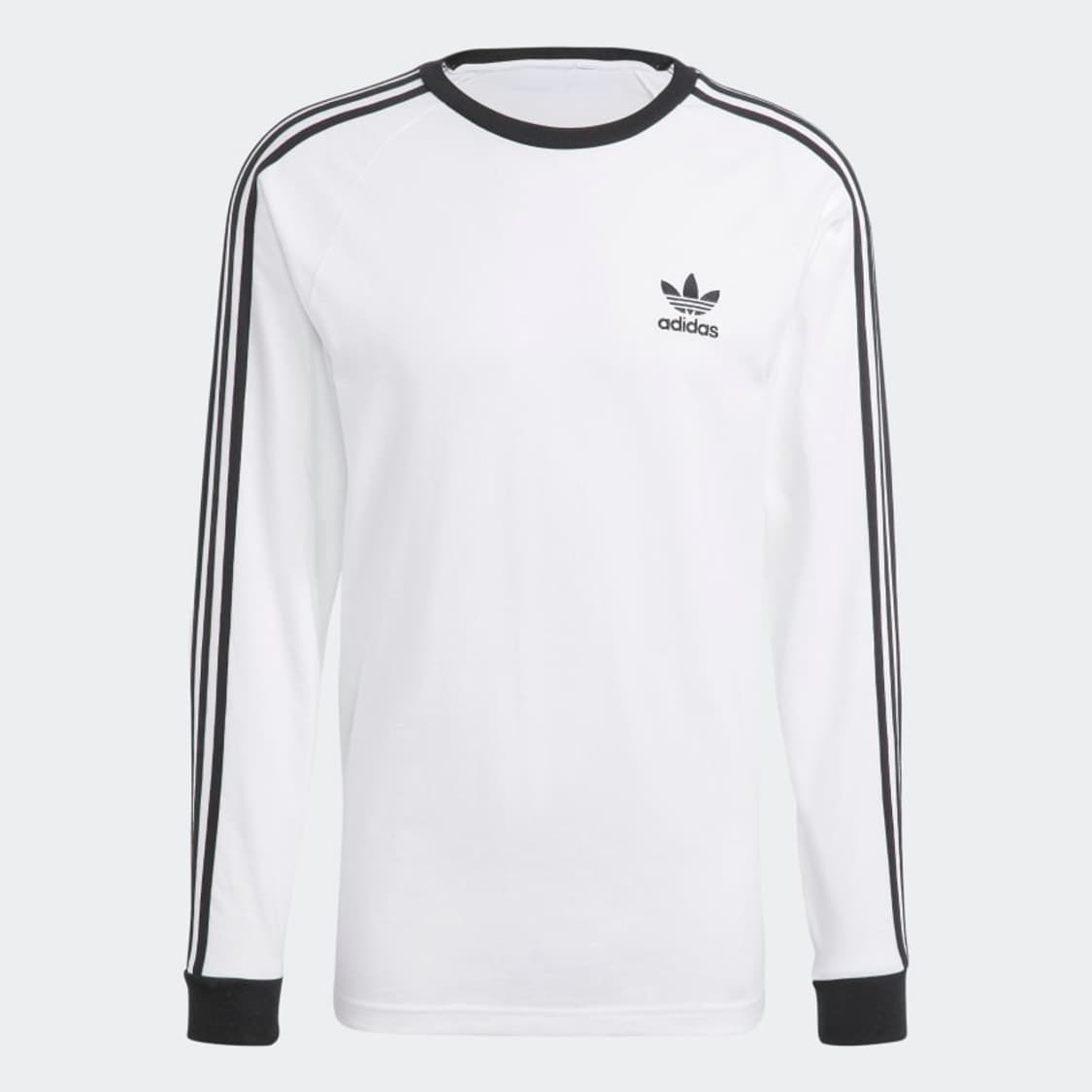 아디다스 3S 긴팔 티 롱슬리브 화이트 S 상품이미지1