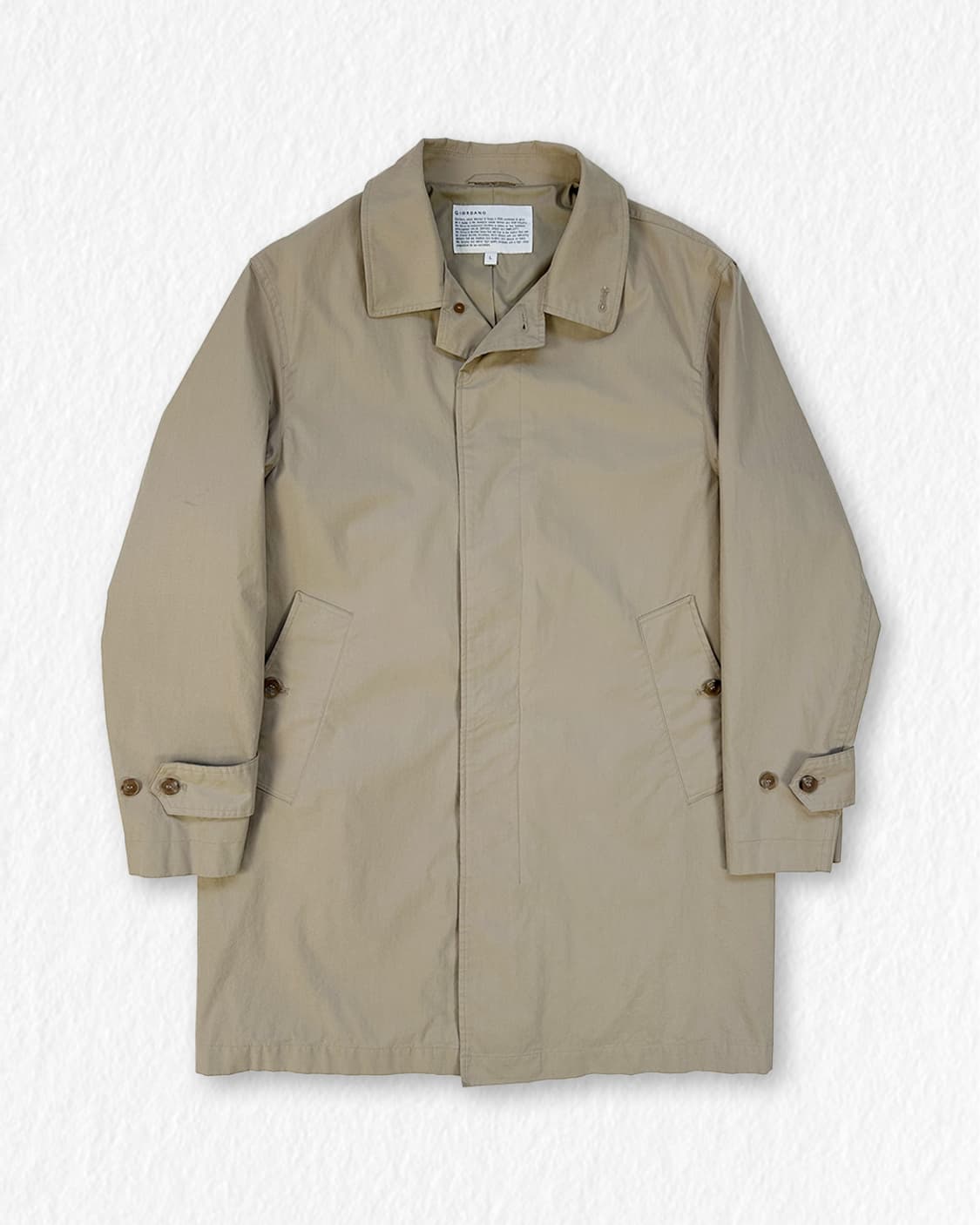 지오다노 트렌치 코트 새상품 (세탁한다고 택제거-보관중) 상품이미지1