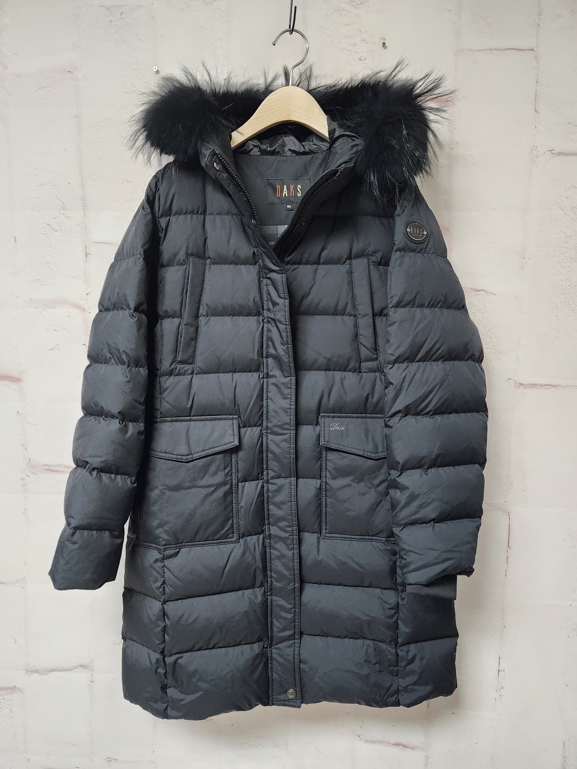 닥스 블랙 롱 패딩 상품이미지1