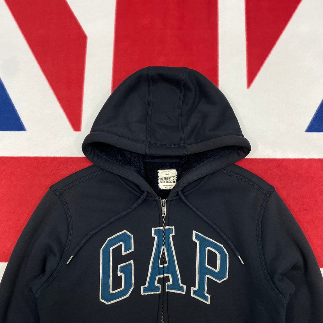 GAP 보아털 후드집업 XS  상품이미지3