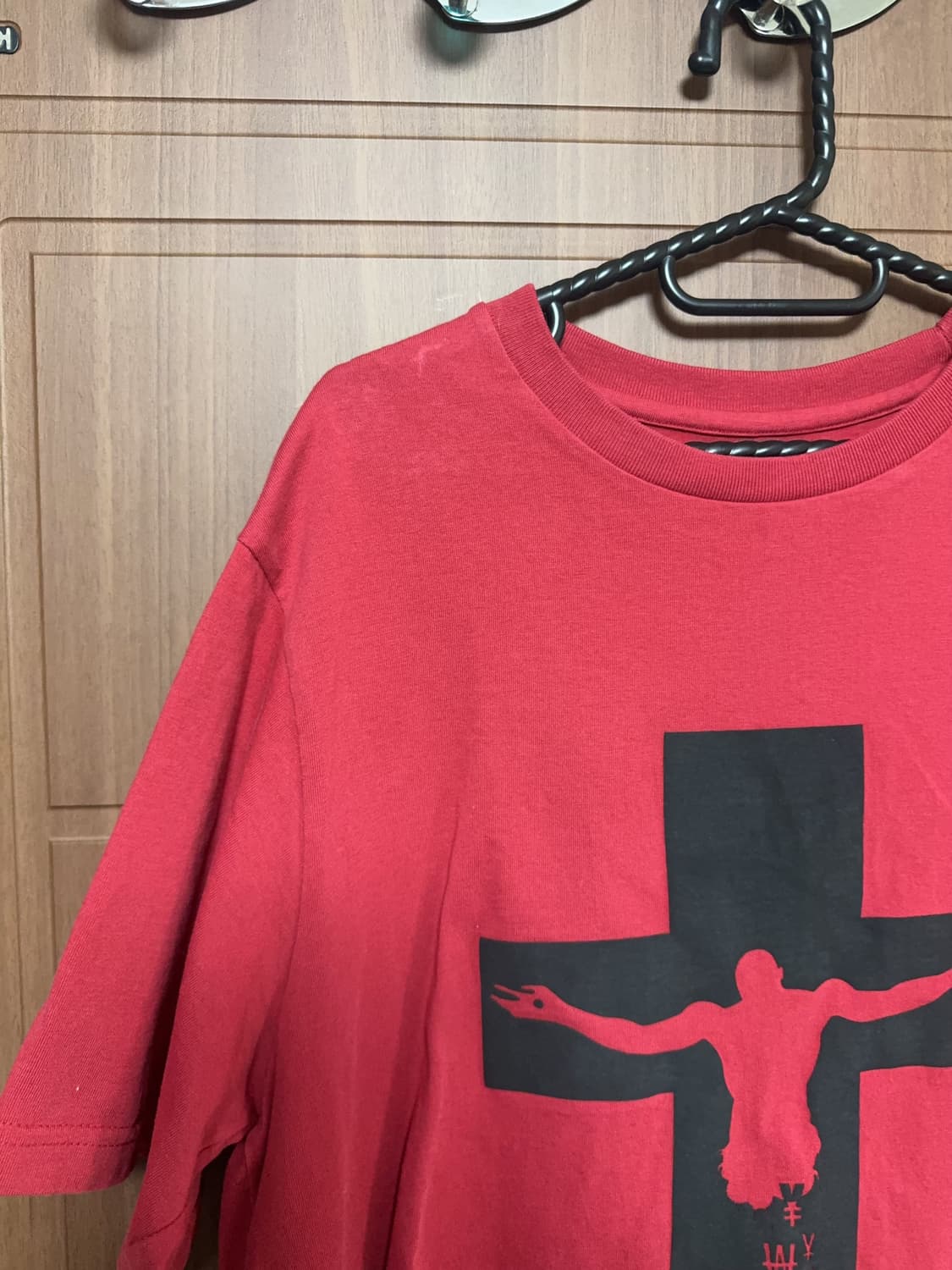 EMEW 에투믹 에브리웨어 빈티지 Emo 펑크 반팔 티셔츠 red 상품이미지5