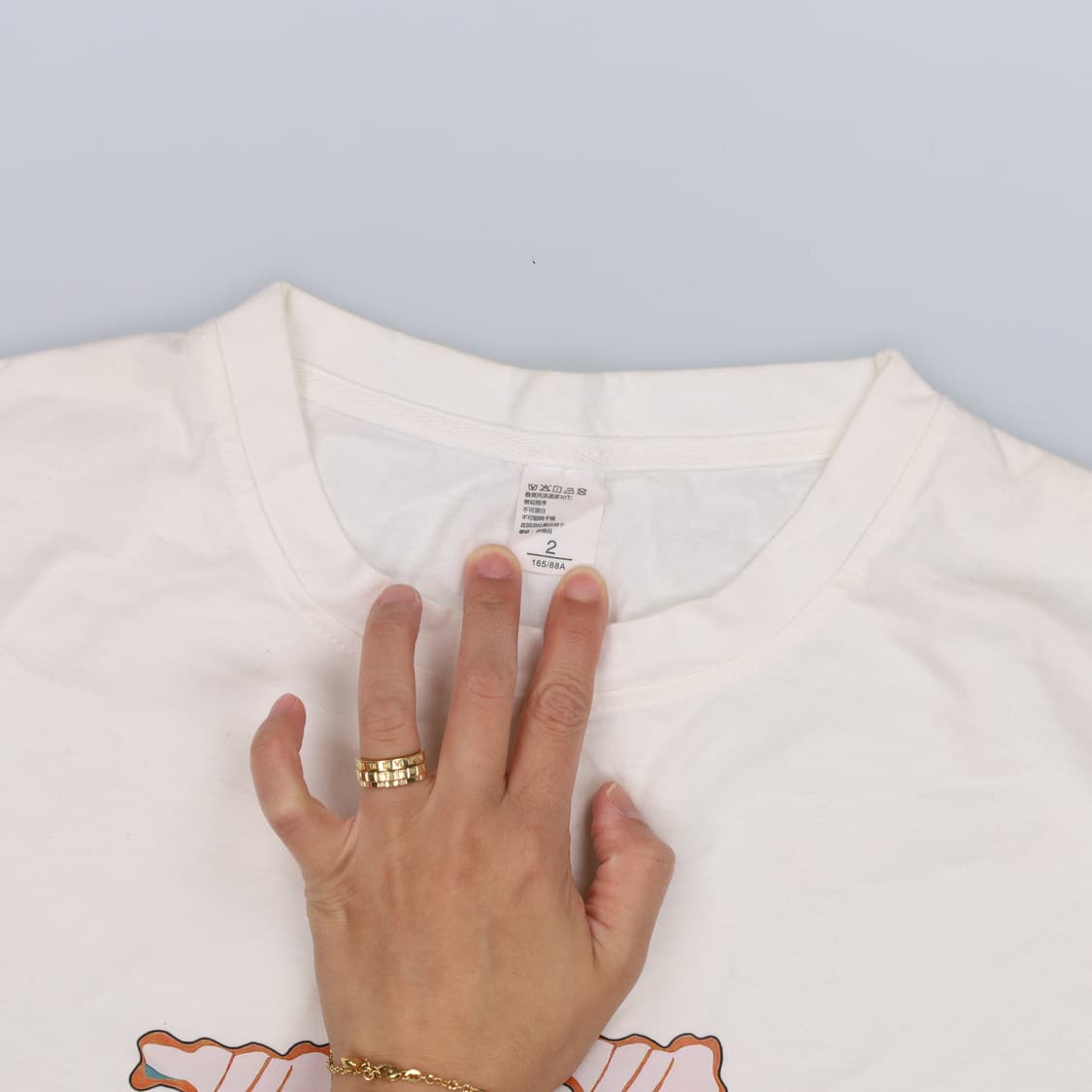 2 빈티지 여성 반팔티 0424H1 상품이미지3