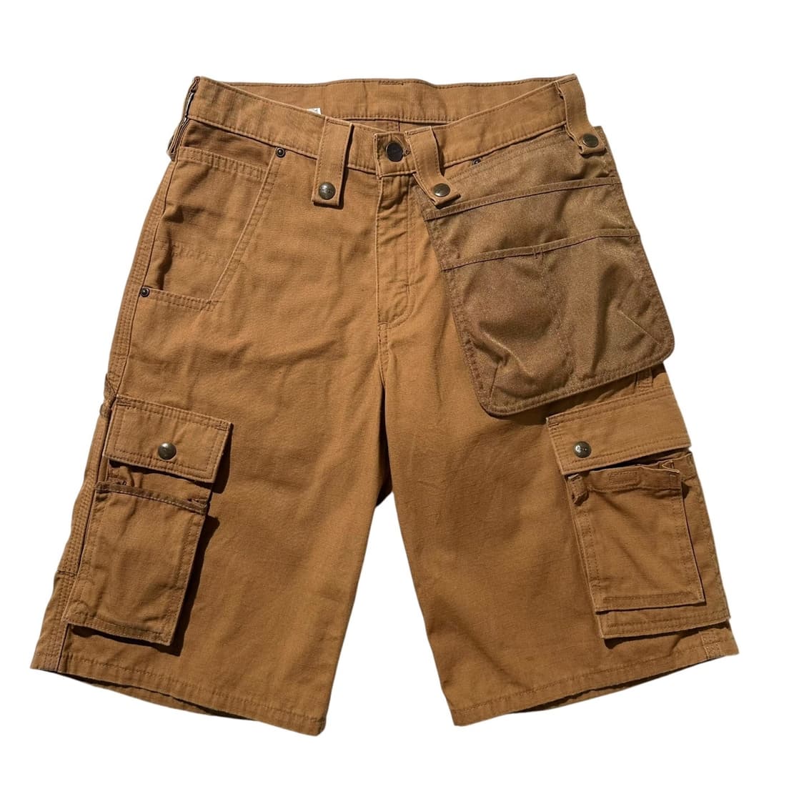 칼하트 멀티포켓 립스탑 카고 하프 팬츠 반바지 상품이미지1