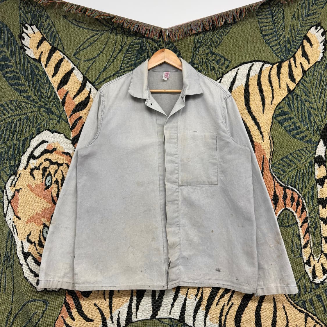 70s 빈티지 프렌치 워크 자켓 (L)  상품이미지1