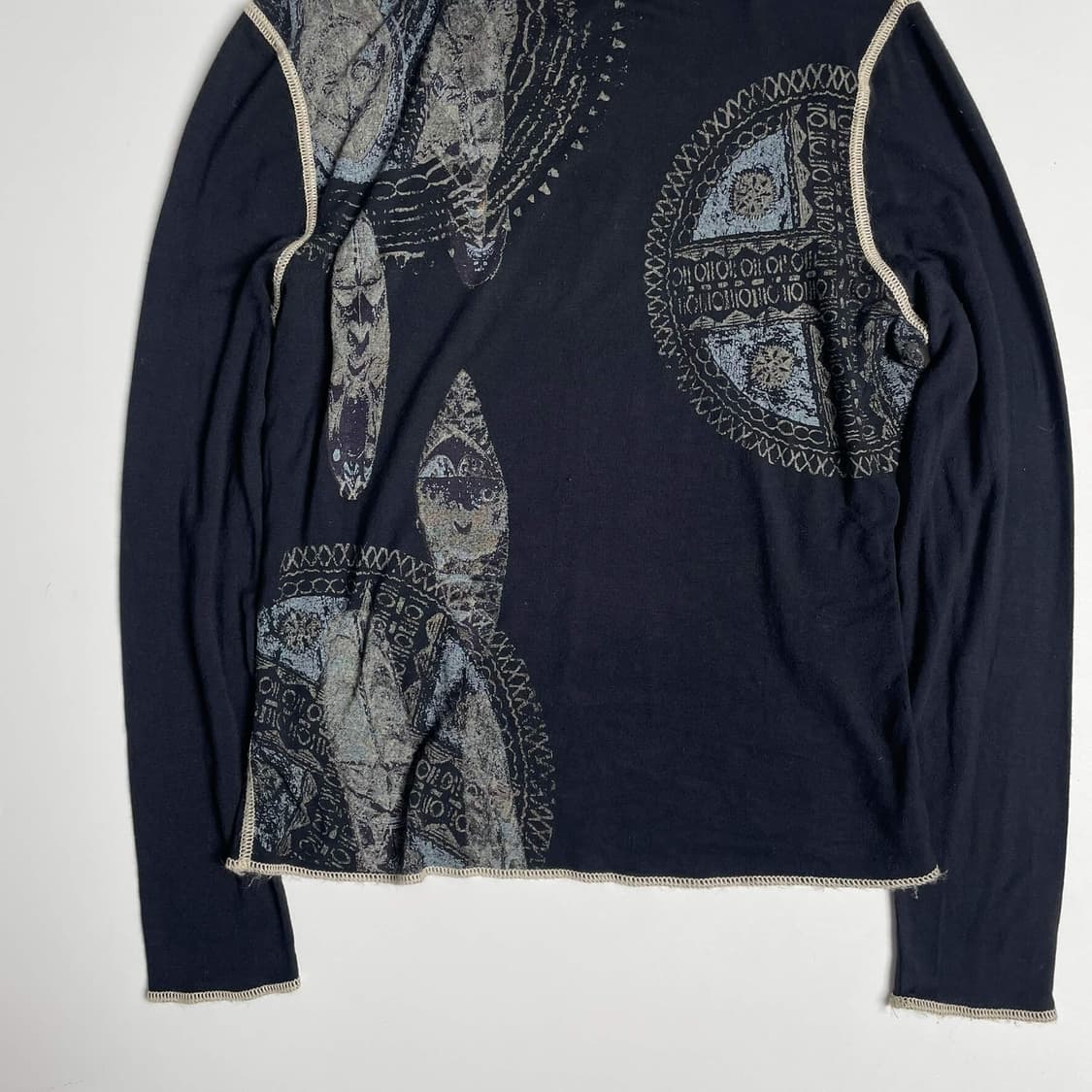 Ottimo braccio 에스닉 패턴 롱슬리브 (italy)   상품이미지3