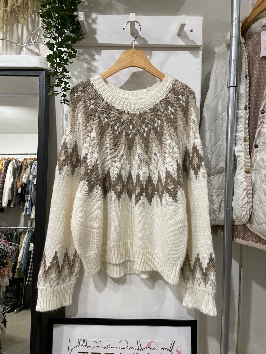 여리핏 노르딕 니트 상품이미지7