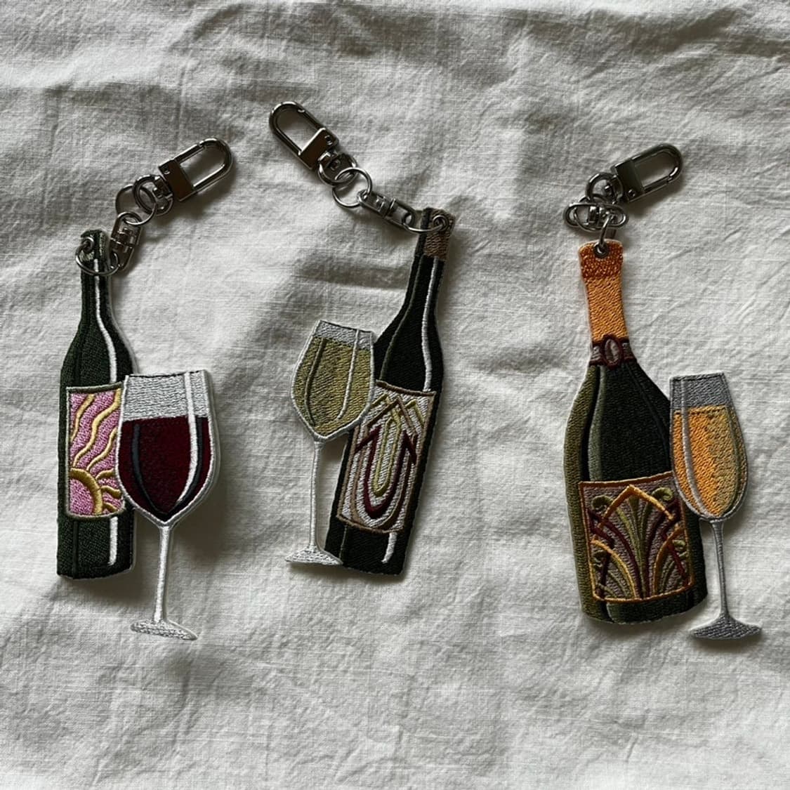 Wine Bottle Keyring 상품이미지2