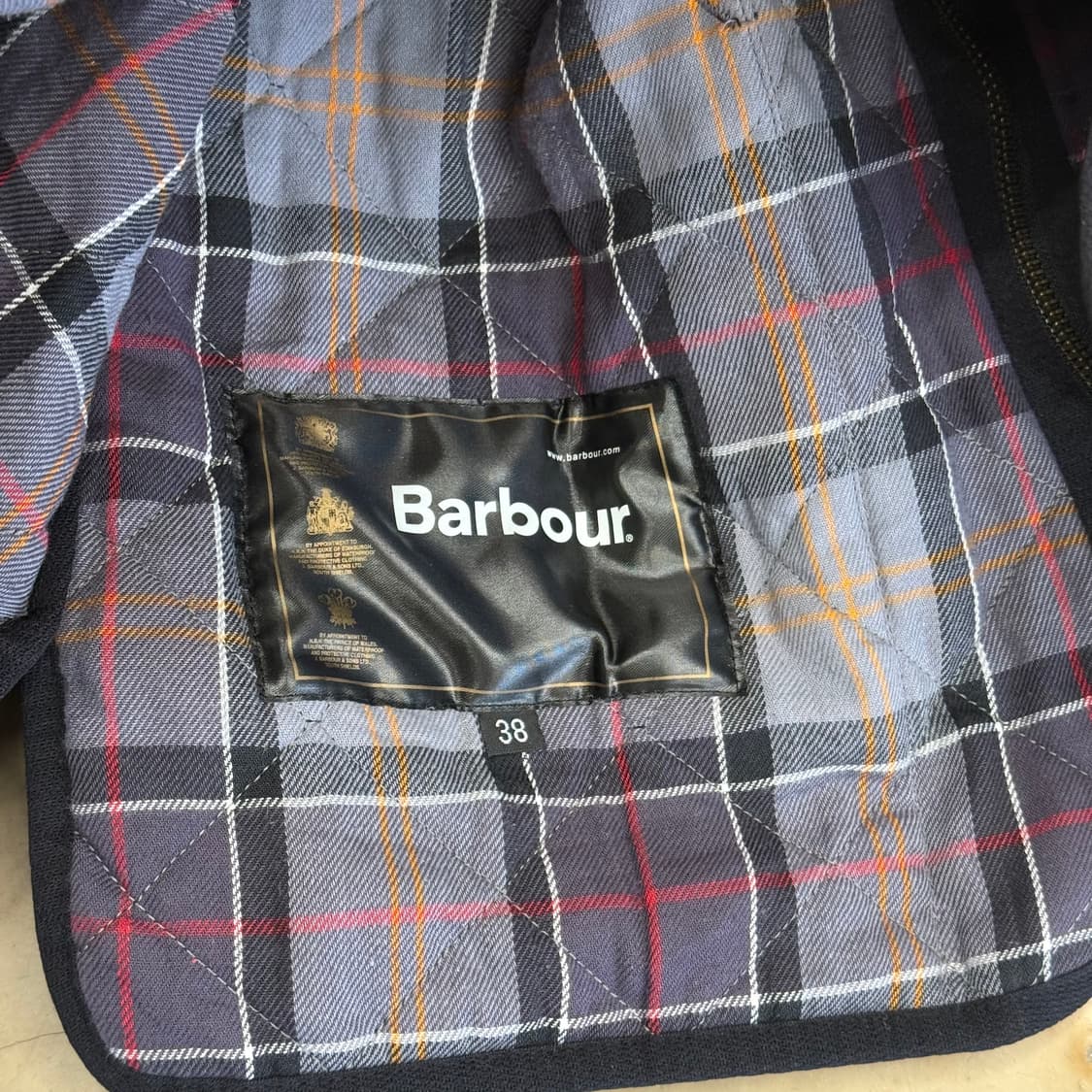 38 바버 블랙 퀄팅 베스트 상품이미지4