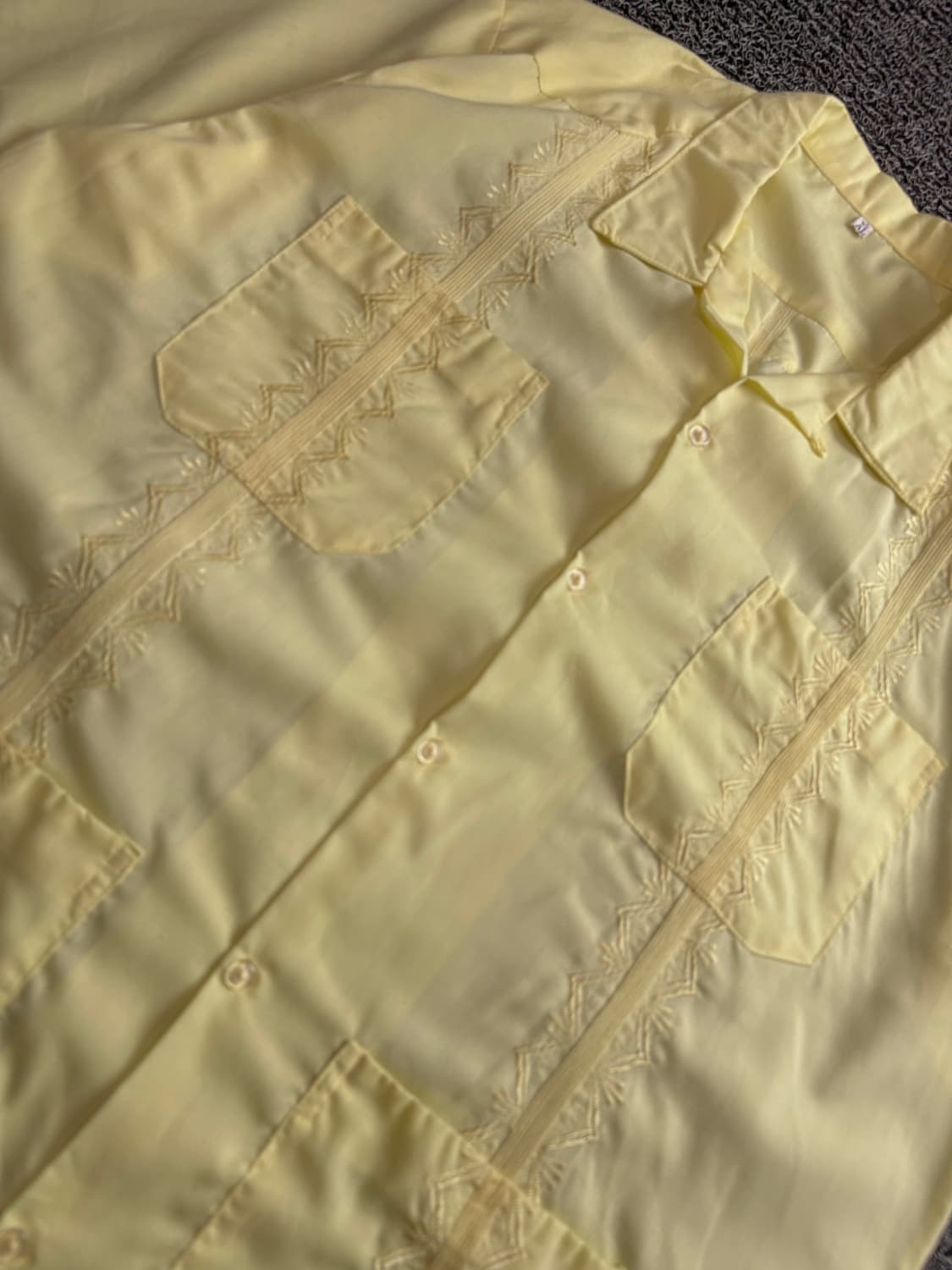 90s USA 오리지날 구아야베라 셔츠 4004 상품이미지3