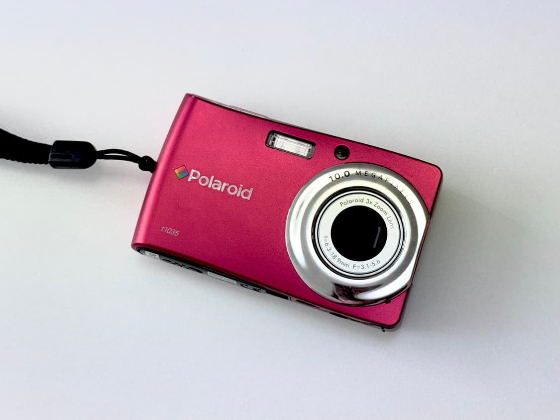 폴라로이드 t1035 빈티지 디지털카메라 상품이미지2