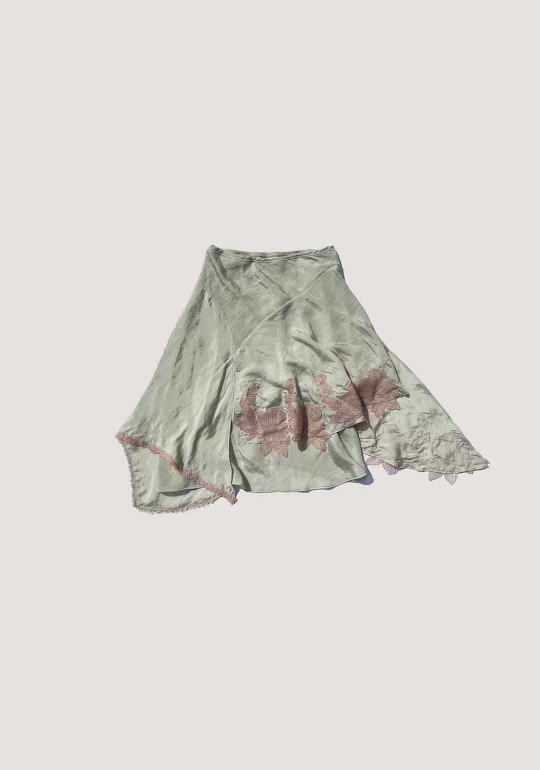 Asymmetric Lace Skirt 상품이미지1