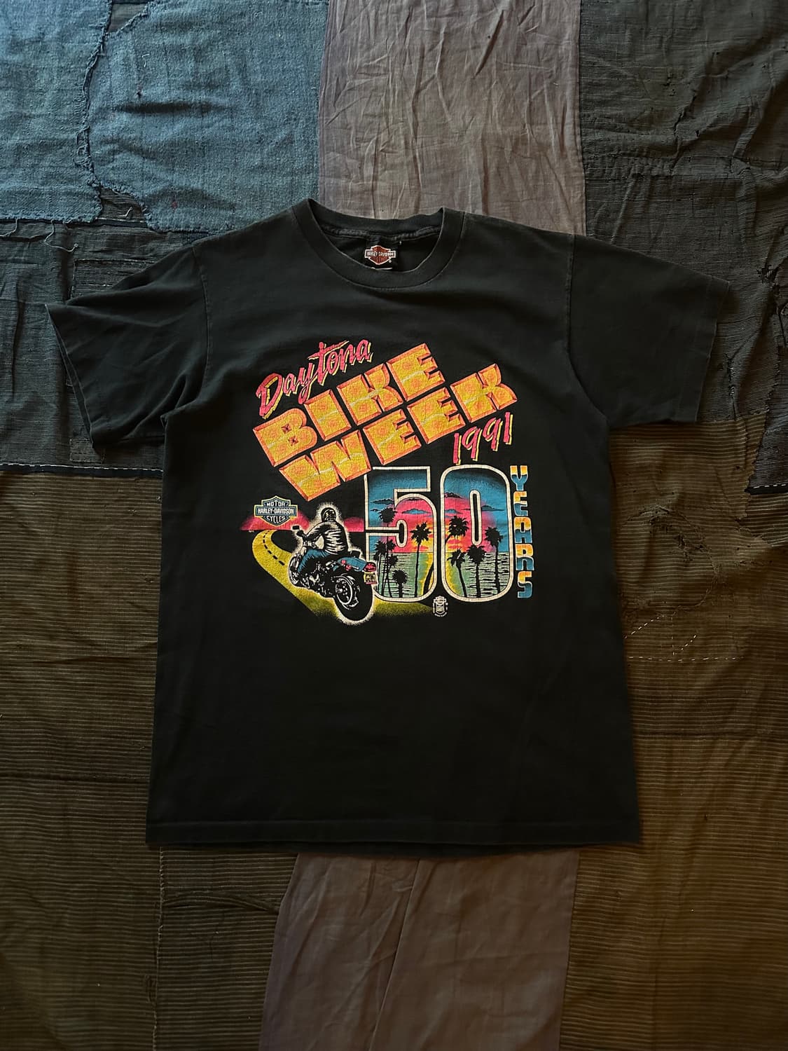 90s USA Vintage Harley Davidson T Shirt 상품이미지2