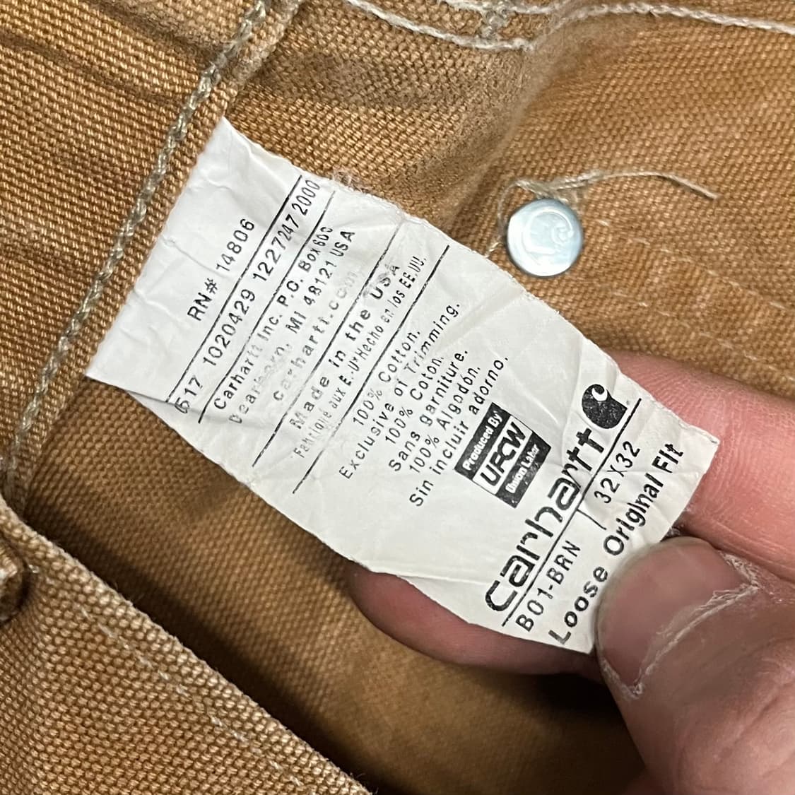 Carhartt 더블니 워크 팬츠 (31) 상품이미지6