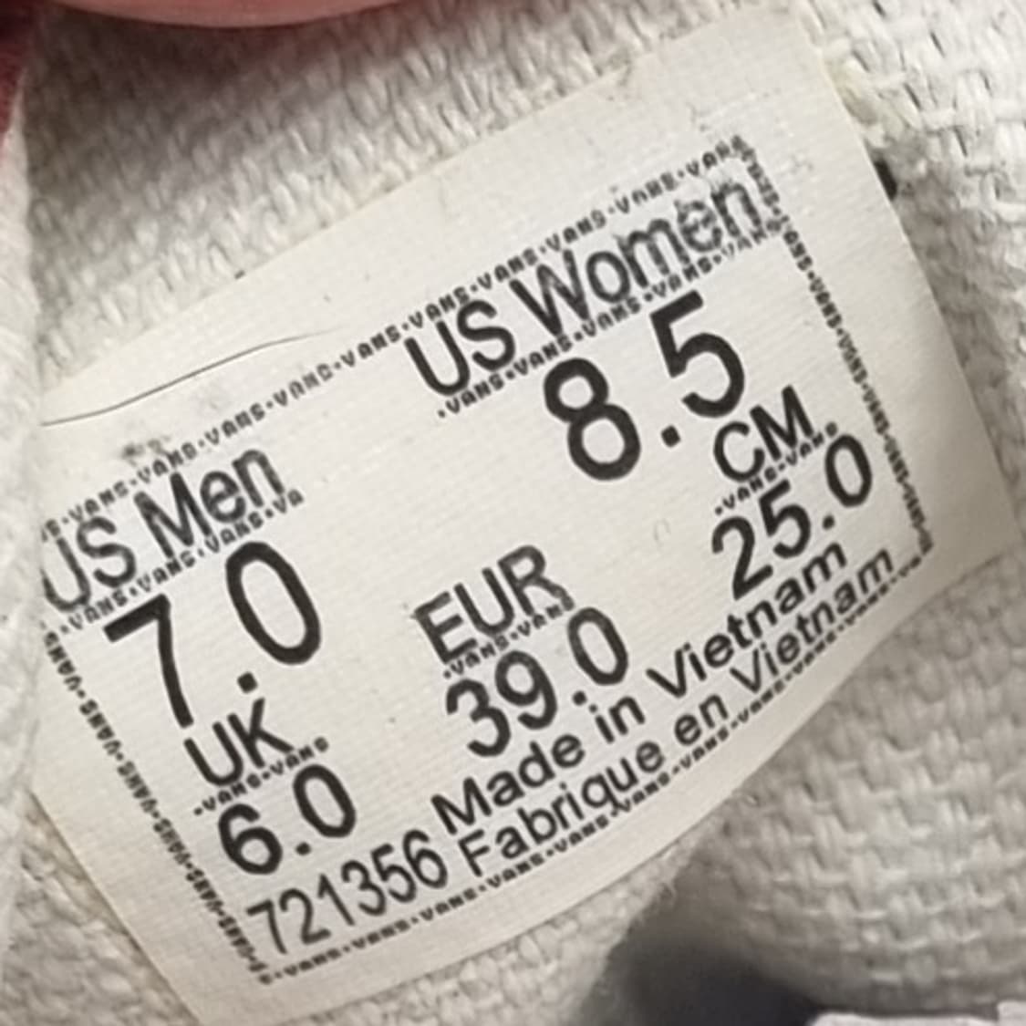 반스 어센틱 레트로 스니커즈250 상품이미지6