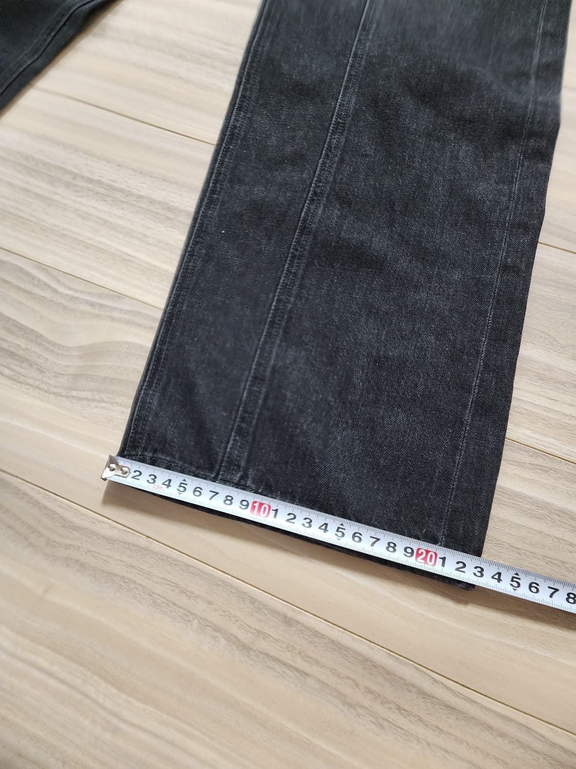 에잇세컨즈핀턱데님팬츠청바지 상품이미지7