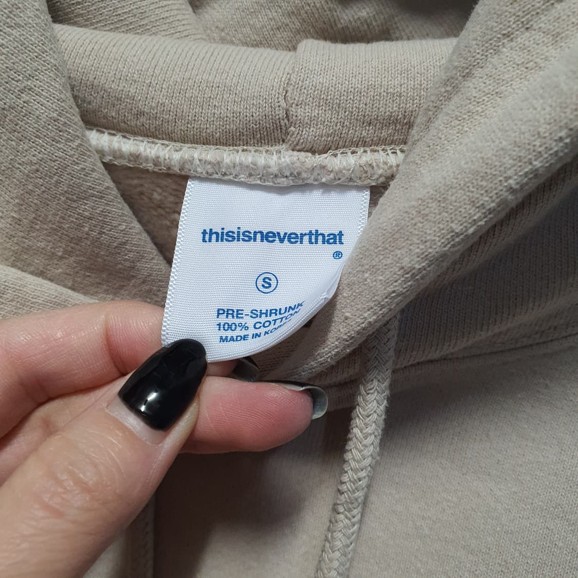 디스이즈네버댓 남성 로고 후드티  상품이미지5